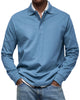 Colin | Luxe Long Sleeve Polo Shirt