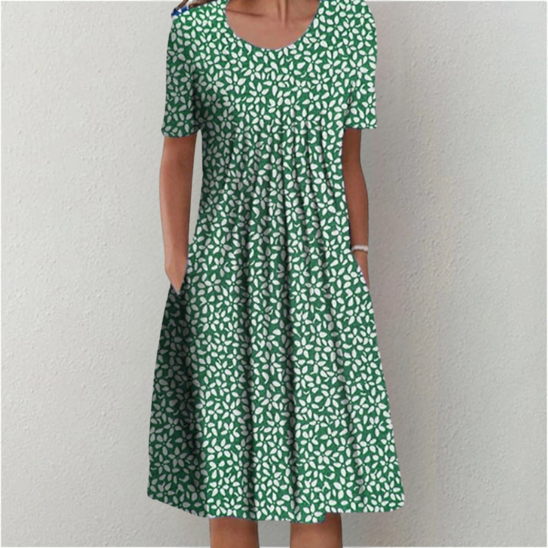 Amelia | Floral Midi Dress