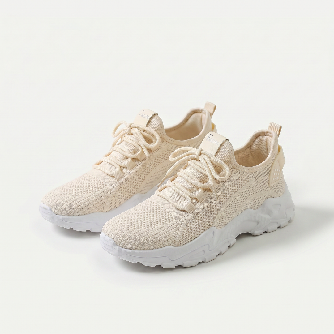 Altezza | Sneakers Platform Bianche