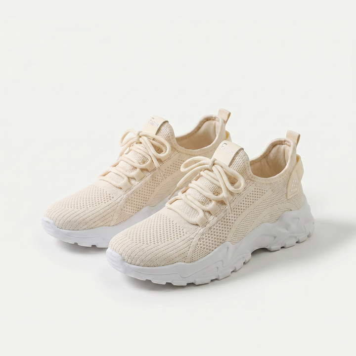 Altezza | Sneakers Platform Bianche
