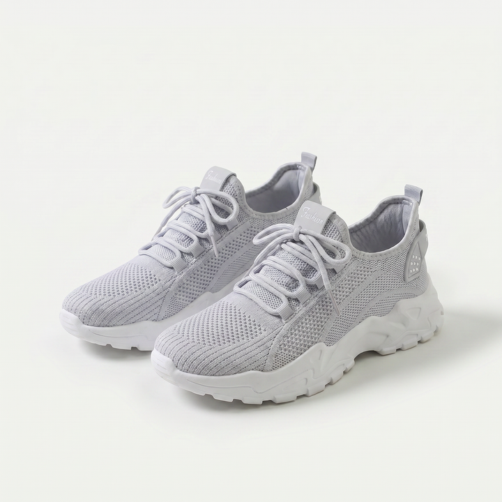 Altezza | Sneakers Platform Bianche