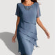Pamela | Layered Midi Dress