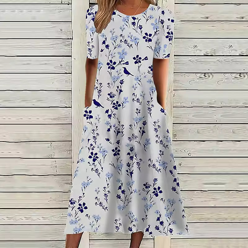 Elora | Printed Summer Dress