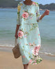 Sienna | Sunset Flower Dress