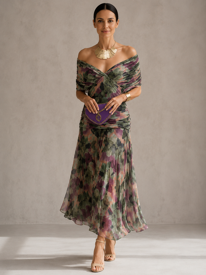 Hendrika | Abito da Sera Color Corallo