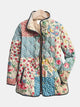 Cloe | Giacca Trapuntata Patchwork Floreale