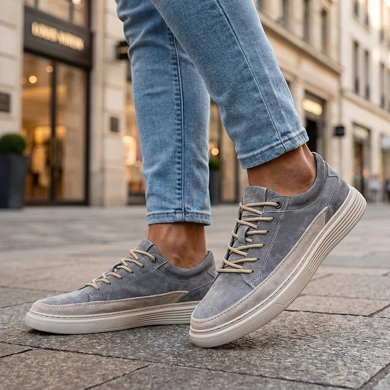 Enzo | Sneakers Camoscio Premium Ammortizzate