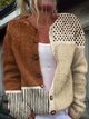 Melania | Cardigan Patchwork a Pannelli