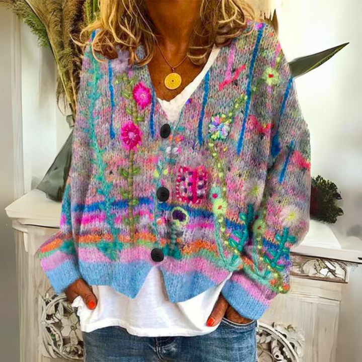 Evie | Floral Cardigan