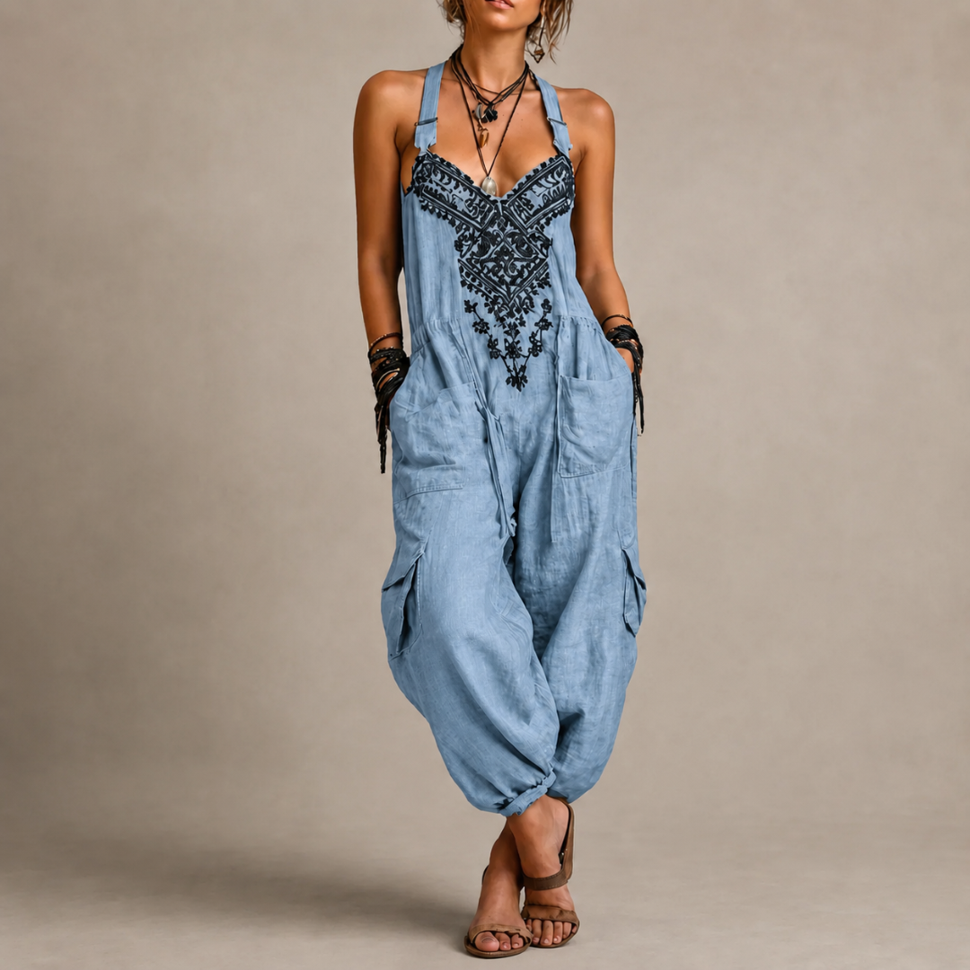 Astra | Jumpsuit Bohème Ricamata