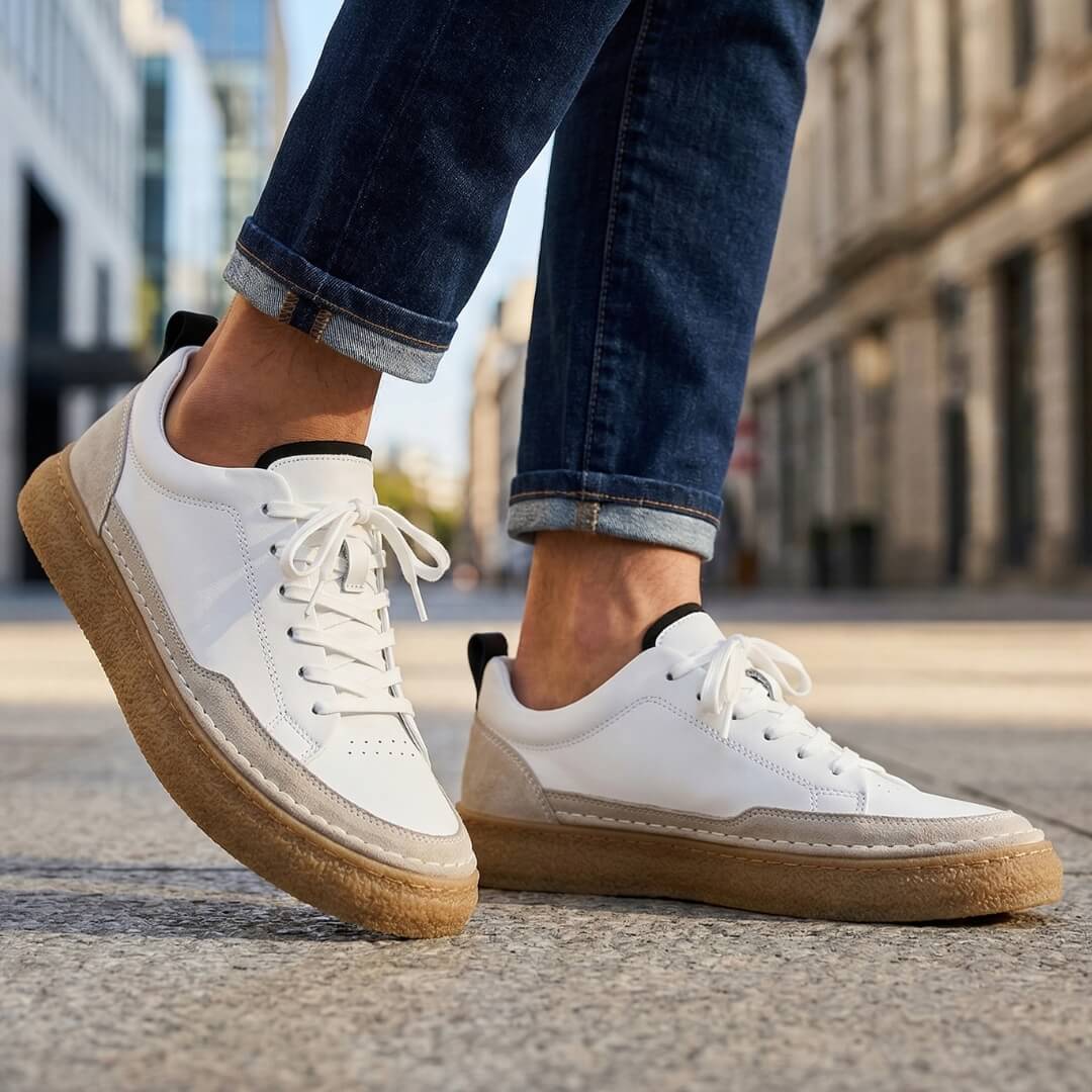 Ercole | Sneakers Pelle Cucite a Mano.