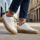 Ercole | Sneakers Pelle Cucite a Mano