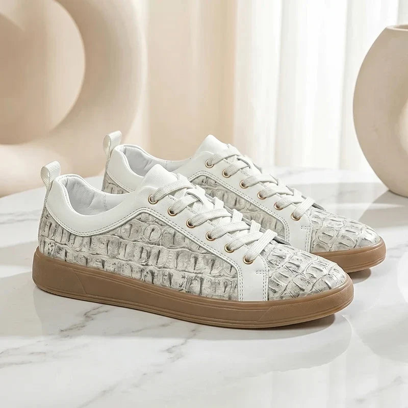 Enzo / Sneakers Pelle Elegante