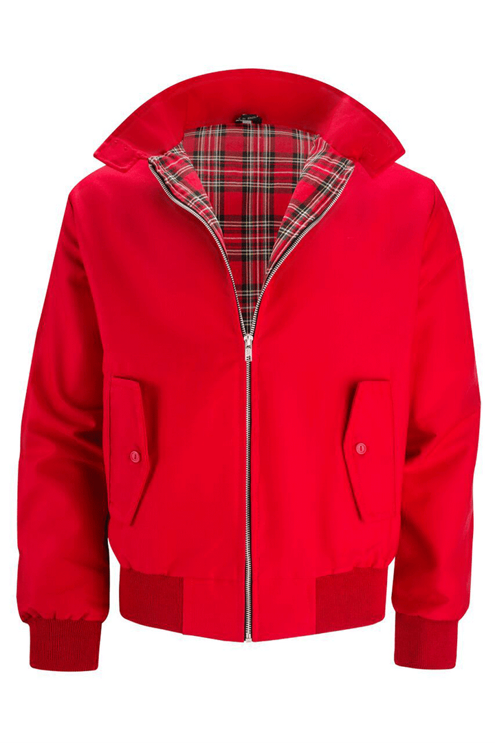 Harryson | Giacca Harrington con Fodera Tartan