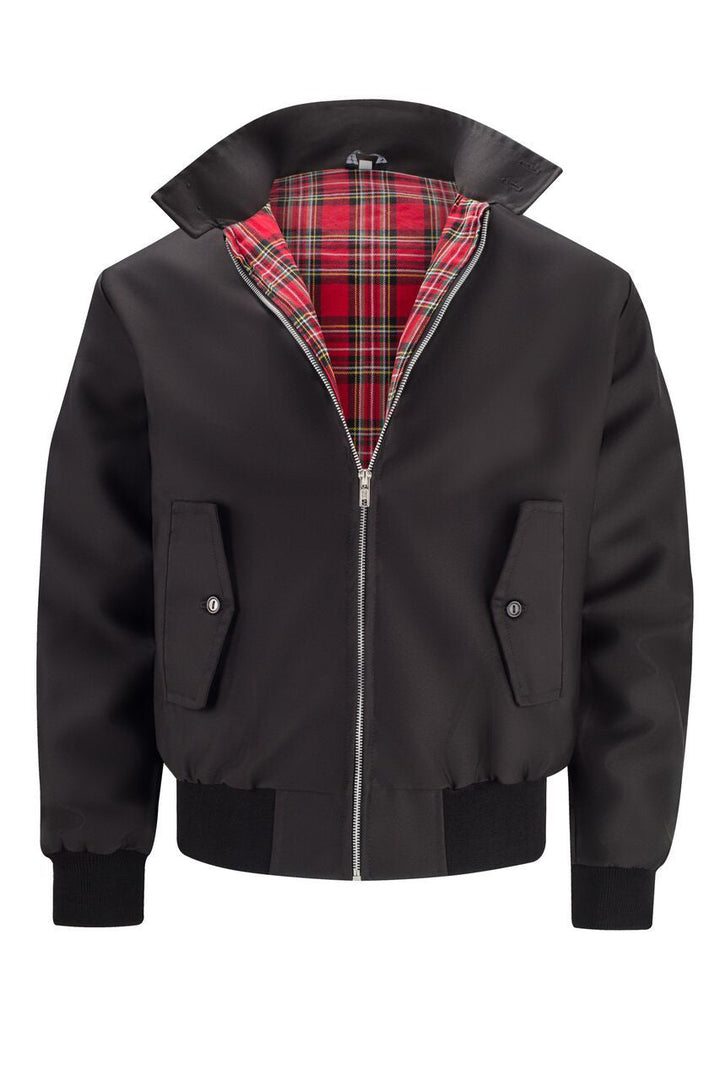 Harryson | Giacca Harrington con Fodera Tartan