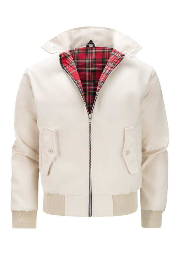 Harryson | Giacca Harrington con Fodera Tartan