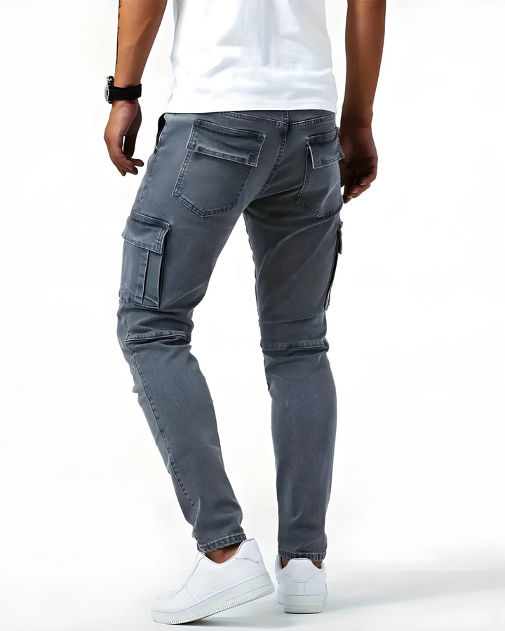 Gennaro | Pantaloni Cargo Stretch