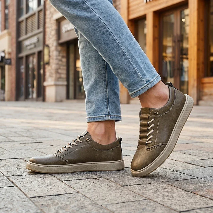 Leonardo | Sneakers Pelle Sartoriale