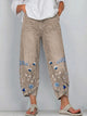 Margaret | Casual Embroidered Trousers