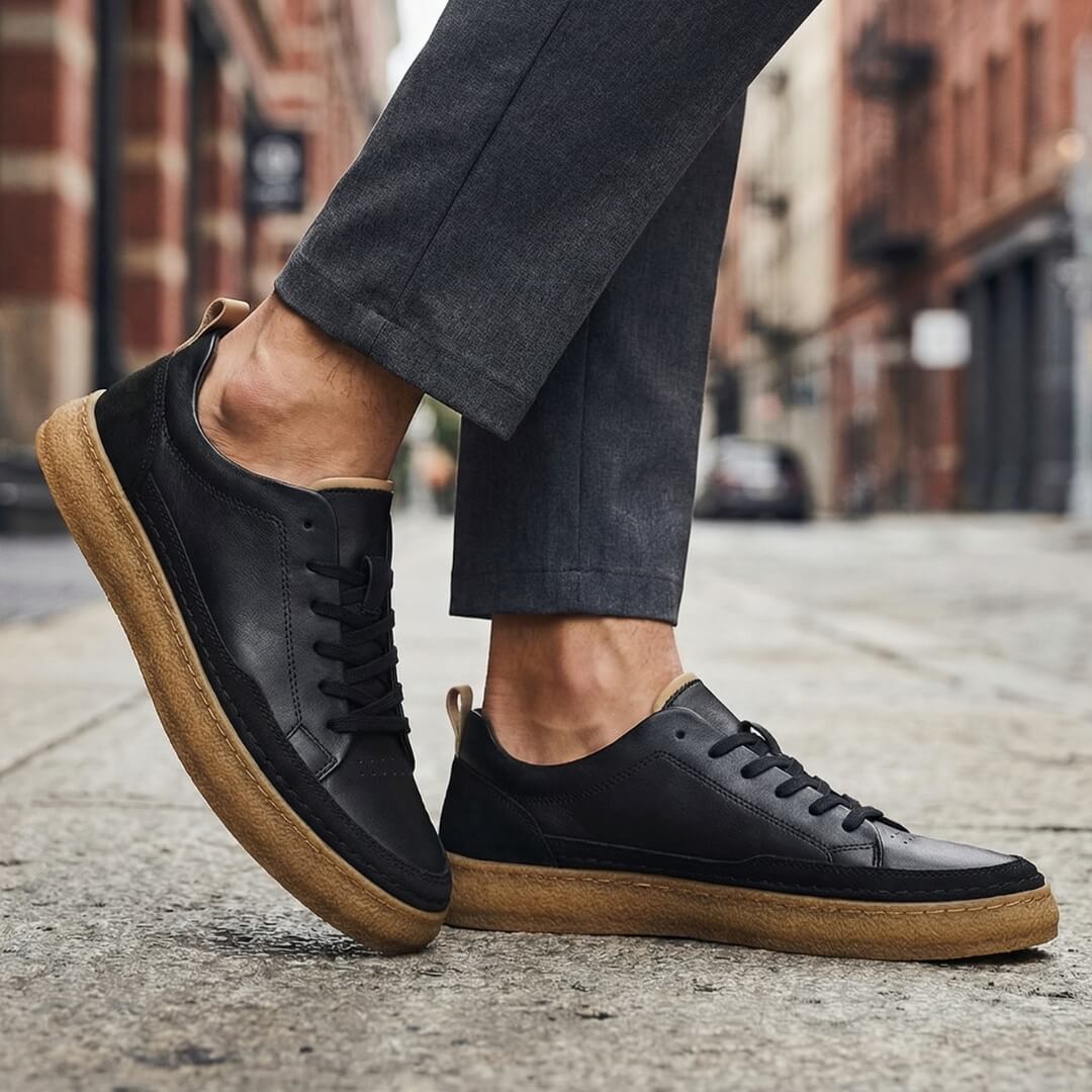 Ercole | Sneakers Pelle Cucite a Mano.