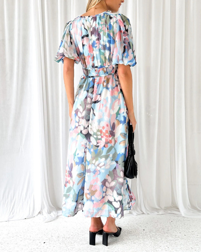 Elvira - Long Boho Dress