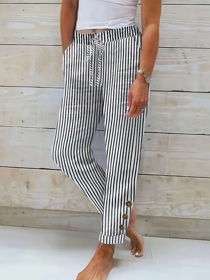 Portofino | Pantaloni Righe Casual