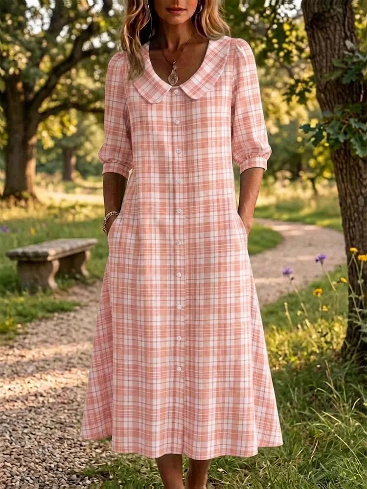 Rosalie | Vintage Charm Midi Dress