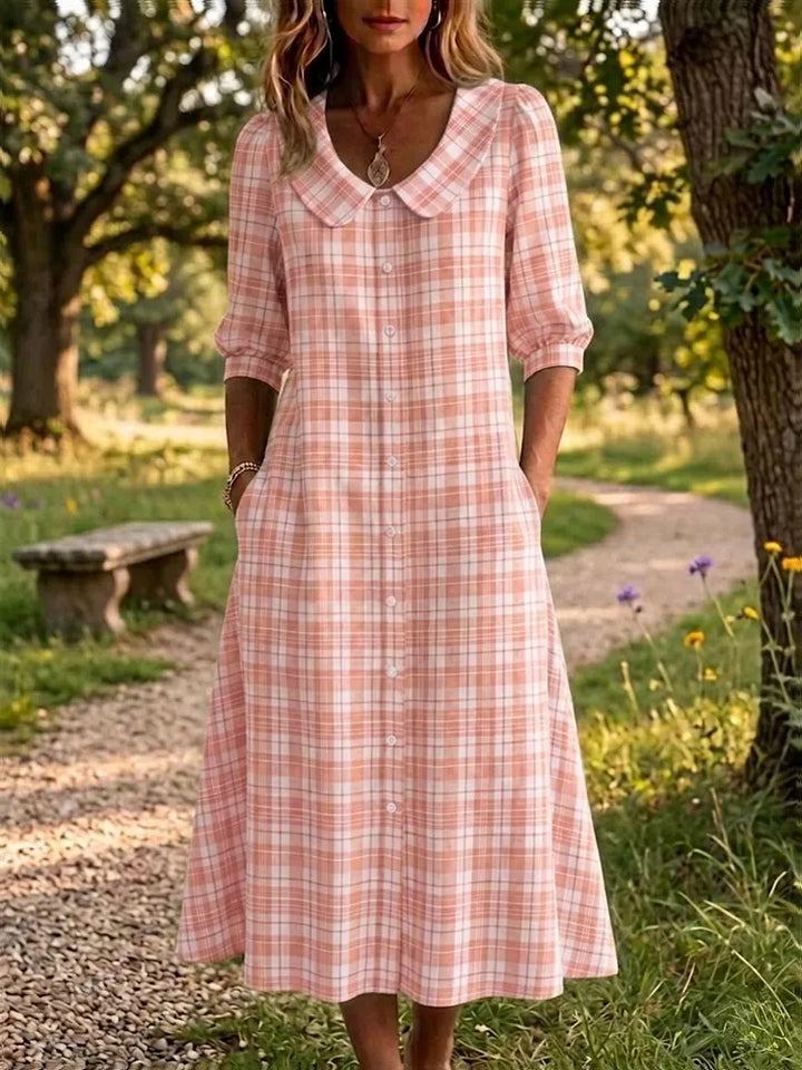 Rosalie | Vintage Charm Midi Dress