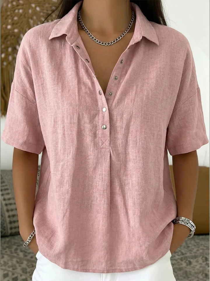 Margot | Relaxed Button Blouse
