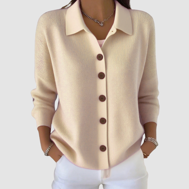 Cardigan in Maglia con Bottoni Riah™