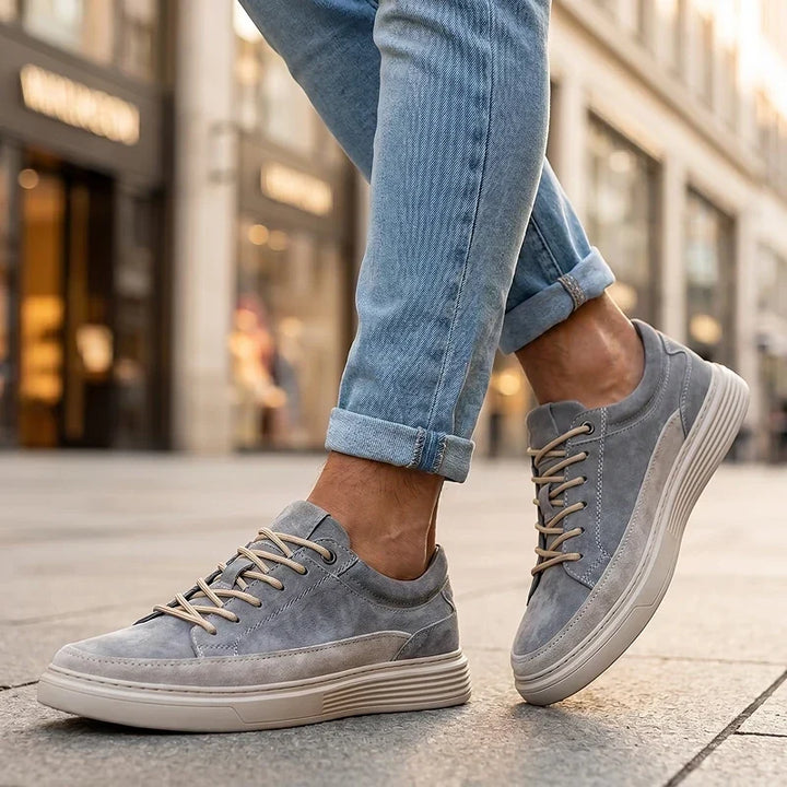 Enzo | Sneakers Camoscio Premium Ammortizzate