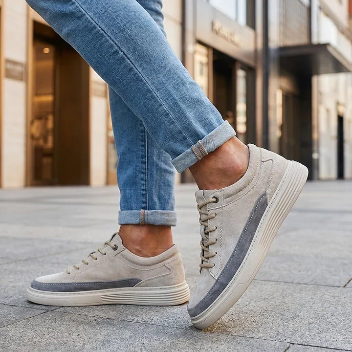 Enzo | Sneakers Camoscio Premium.