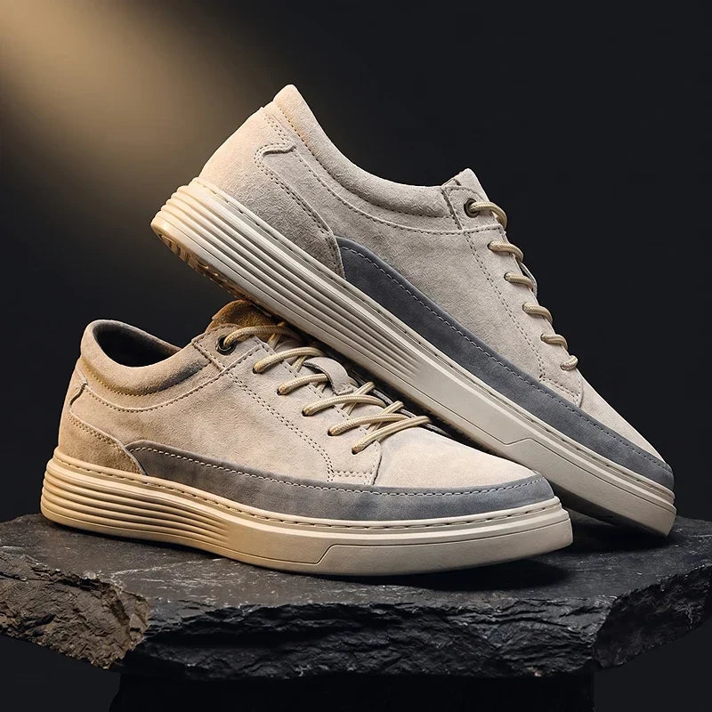 Enzo | Sneakers Camoscio Premium.