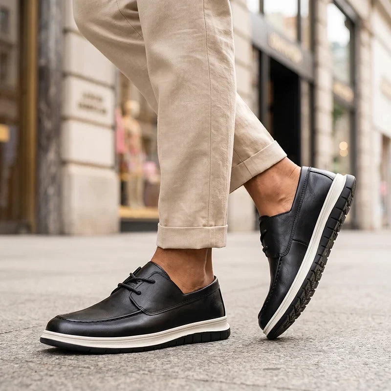 Elio | Sneakers Pelle Tonalità Terra