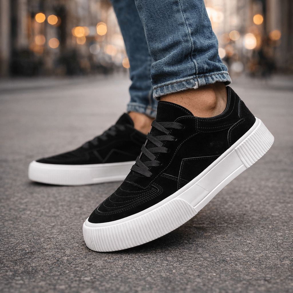Aurelio | Sneakers Camoscio Multicolore