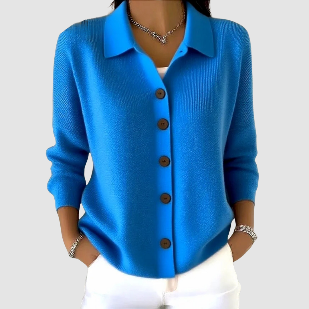 Cardigan in Maglia con Bottoni Riah™