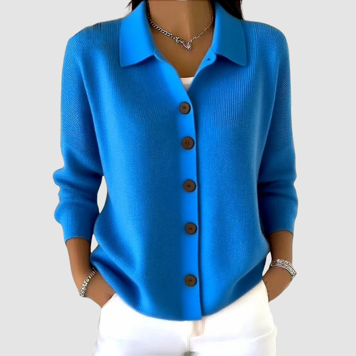 Cardigan in Maglia con Bottoni Riah™
