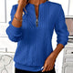 Willow | Classic Cable Zip Sweater