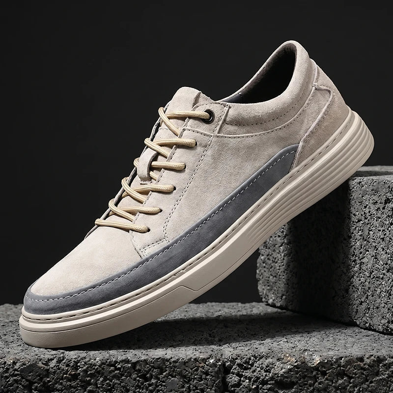 Enzo | Sneakers Camoscio Premium Ammortizzate