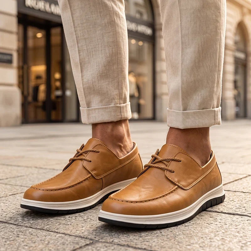 Elio | Sneakers Pelle Tonalità Terra