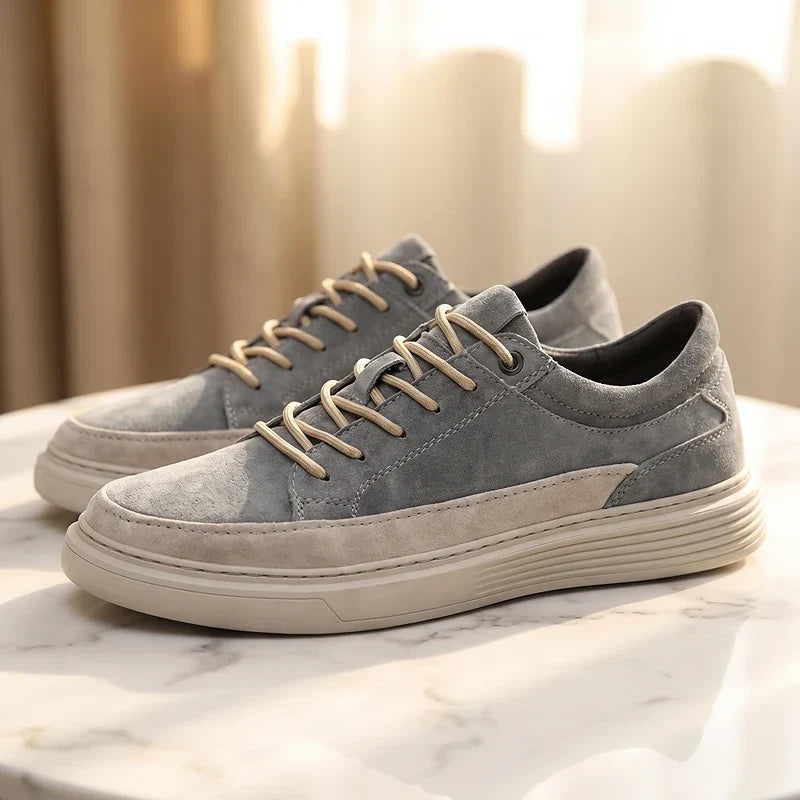 Enzo | Sneakers Camoscio Premium Ammortizzate