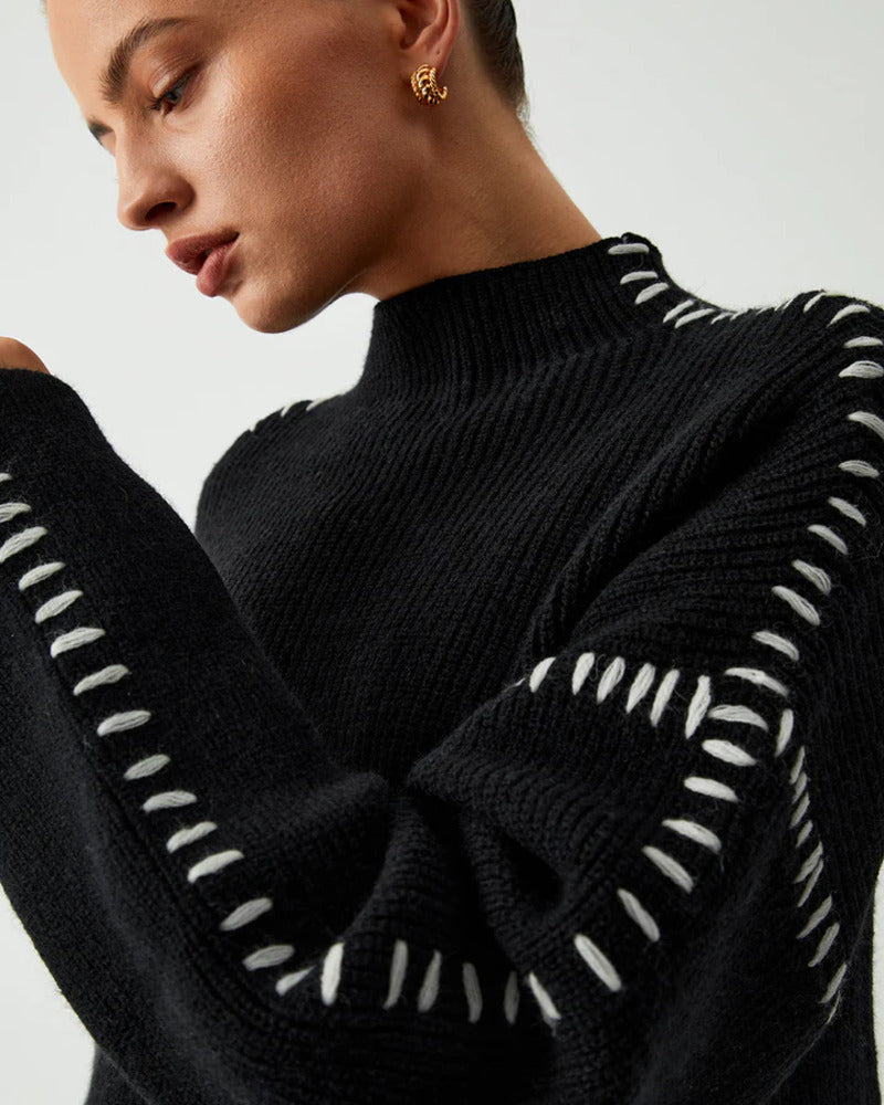 Elara – Classic Knit Pullover