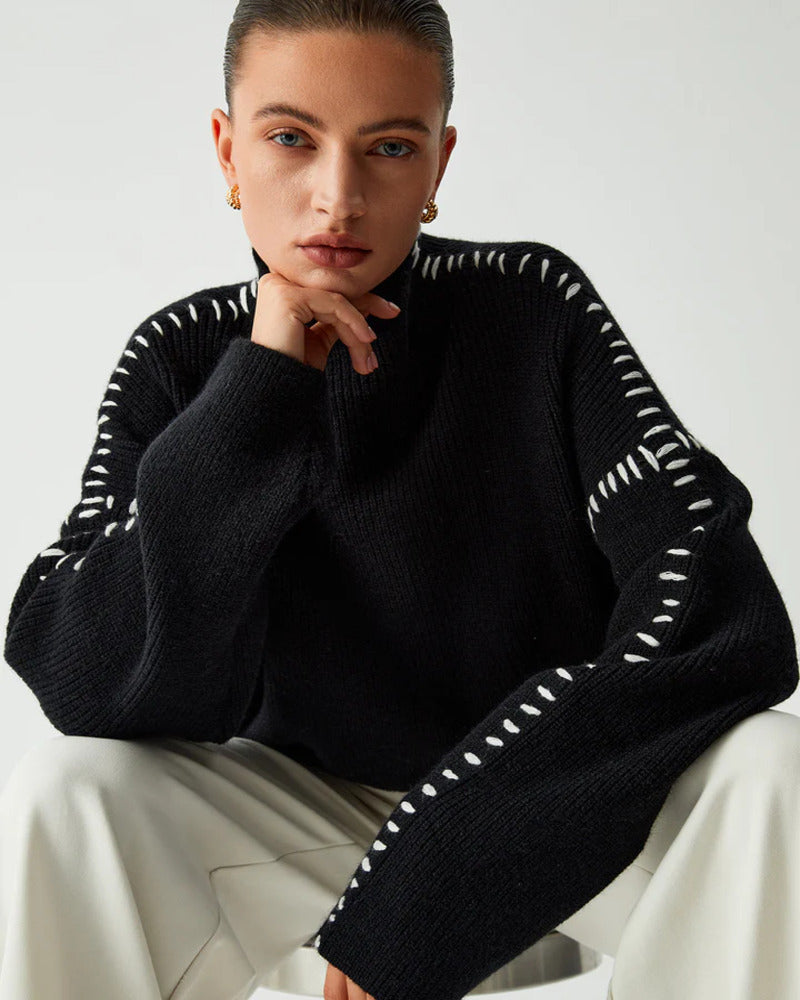 Elara – Classic Knit Pullover