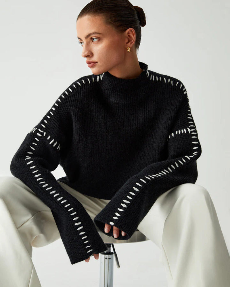 Elara – Classic Knit Pullover