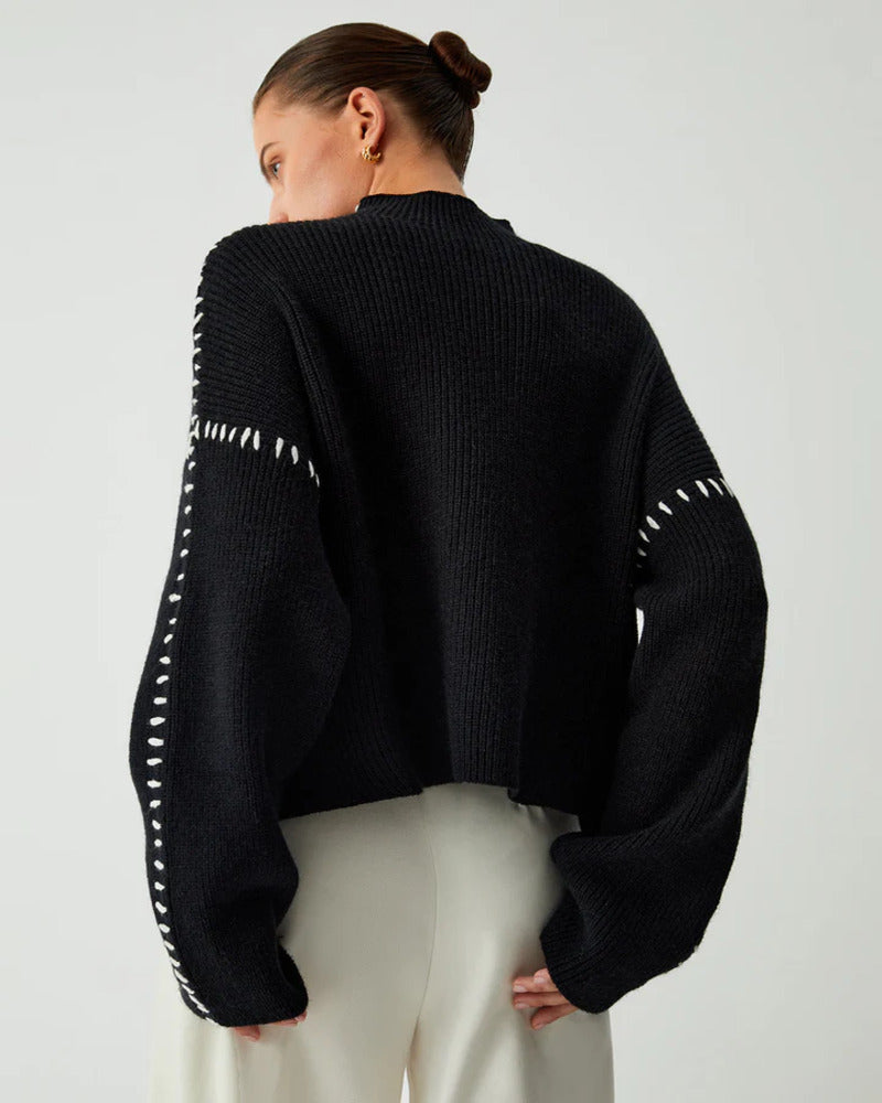 Elara – Classic Knit Pullover