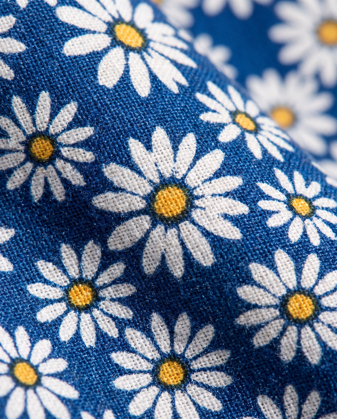 Maxi abito con tasche Blue Daisy Garden