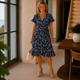 Amelia | Wrap Midi Dress