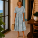 Mabel | Relaxed Floral Midi Dress