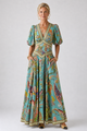 Dorothy | Airy Maxi Dress with Puff Sleeves