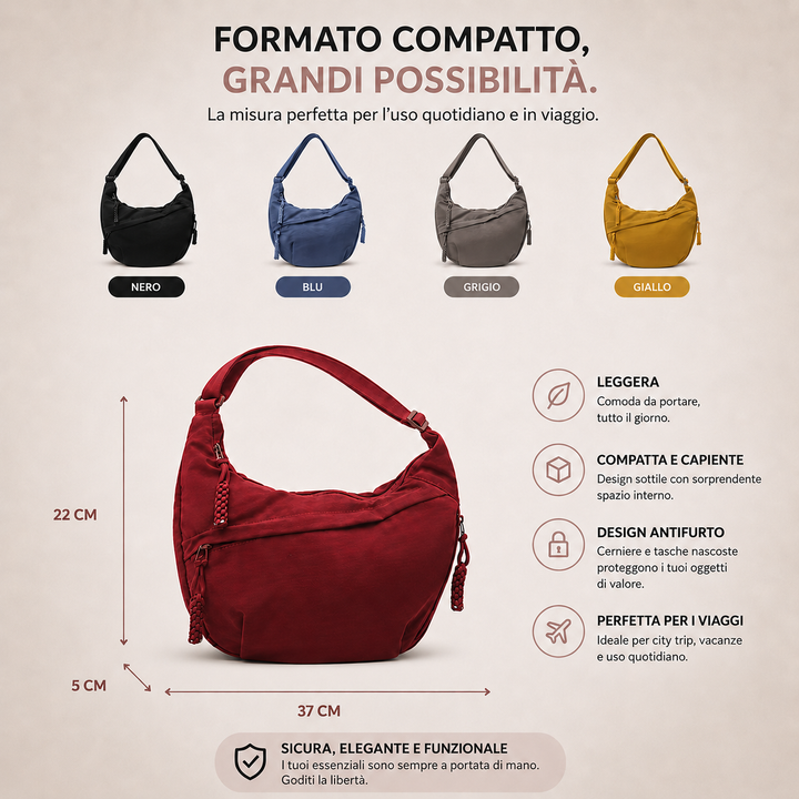 Luce | Borsa a Spalla Ocra